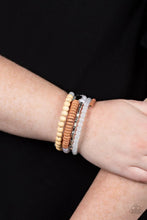 Load image into Gallery viewer, Paparazzi Jewelry  Paparazzi Bracelet ~ Free-Spirited Spiral - White
