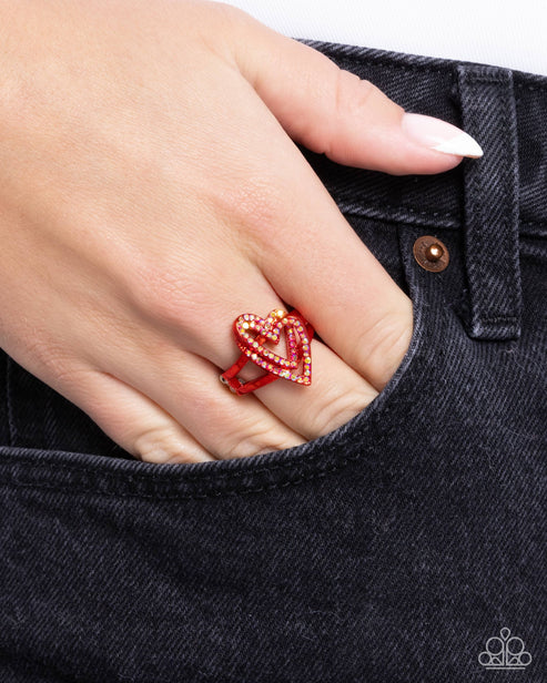 Paparazzi ♥ Hybrid Heart ♥ Ring