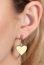 Load image into Gallery viewer, Paparazzi Earring ~ Kiss Up - Yellow
