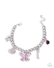 Load image into Gallery viewer, Paparazzi Bracelet ~ Luminous Lift - Pink
