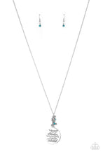 Load image into Gallery viewer, maternal blessings blue necklace
