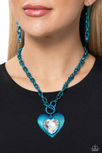 Load image into Gallery viewer, Paparazzi Jewelry  Paparazzi Necklace ~ Modern Matchup - Blue
