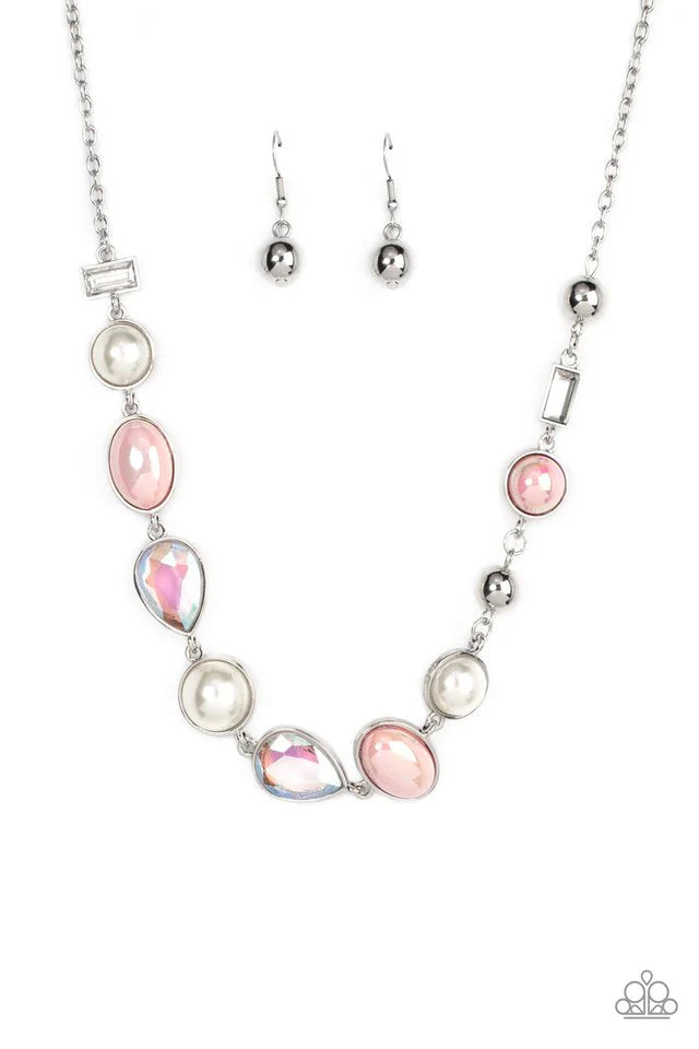 Paparazzi Necklace ~ Nautical Nirvana - Pink