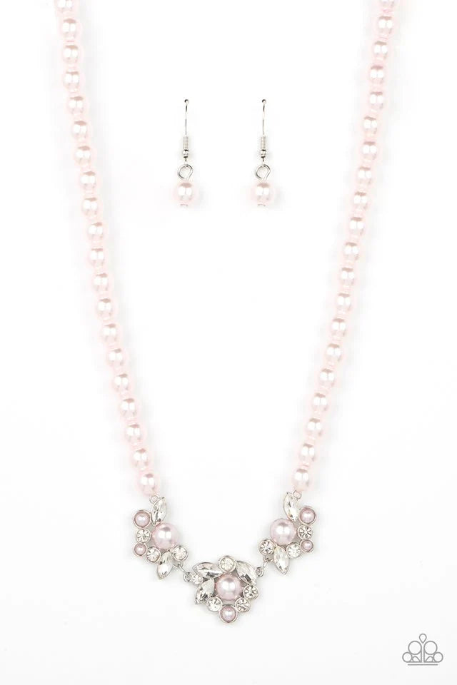 Paparazzi Jewelry  Paparazzi Necklace ~ Royal Renditions - Pink