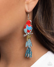 Load image into Gallery viewer, Paparazzi Jewelry  Paparazzi Earring ~ Parrot Pull
