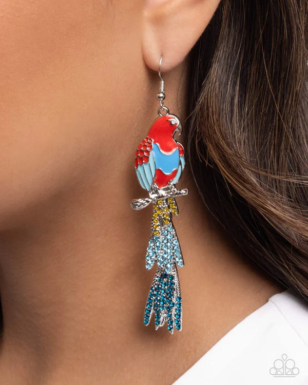 Paparazzi Jewelry  Paparazzi Earring ~ Parrot Pull
