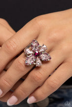 Load image into Gallery viewer, Paparazzi Ring ~ Blazing Blooms - Pink
