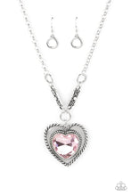 Load image into Gallery viewer, Paparazzi Jewelry  Paparazzi Necklace ~ Heart Full of Fabulous - Pink
