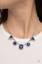 Load image into Gallery viewer, Paparazzi Jewelry  Paparazzi Necklace ~ Posh Party Avenue - Blue
