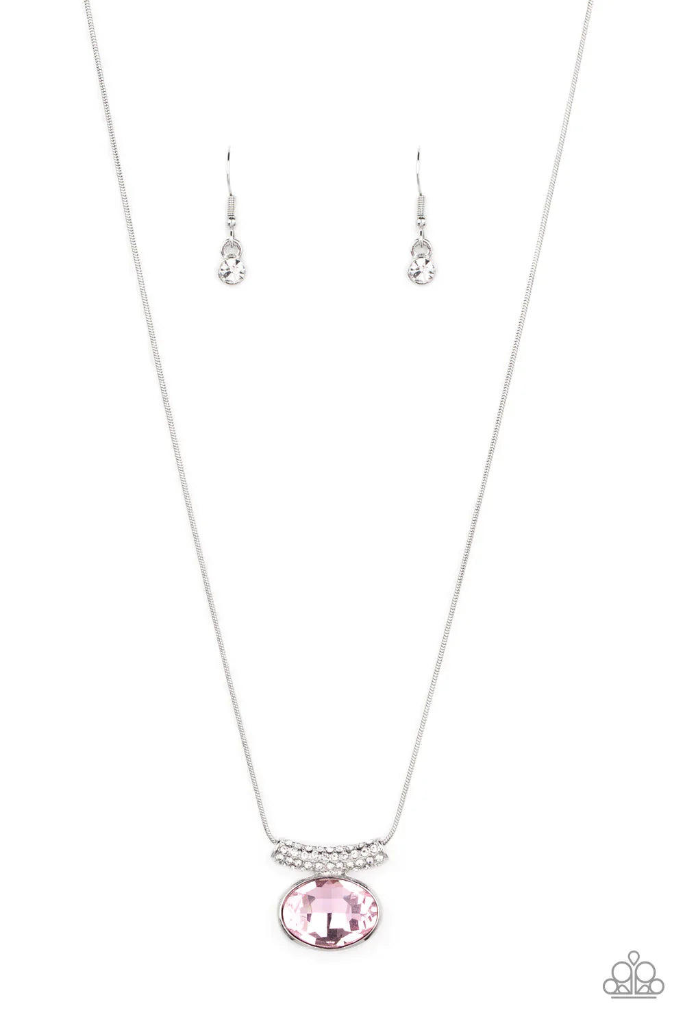 Paparazzi Jewelry  Paparazzi Necklace ~ Pristinely Prestigious - Pink
