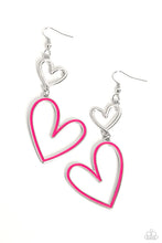 Load image into Gallery viewer, Paparazzi ♥ Pristine Pizzazz - Pink ♥ Earrings
