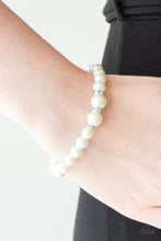 Load image into Gallery viewer, Paparazzi Jewelry  Paparazzi Bracelet ~ Radiantly Royal - White
