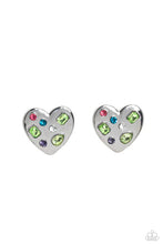 Load image into Gallery viewer, Paparazzi ♥ Relationship Ready - Green ♥ Post Earrings
