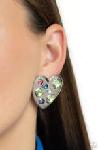Load image into Gallery viewer, Paparazzi ♥ Relationship Ready - Green ♥ Post Earrings
