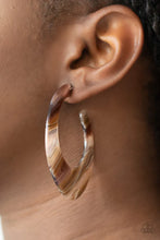 Load image into Gallery viewer, Paparazzi ♥ Retro Renaissance - Brown ♥ Earrings

