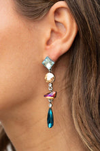 Load image into Gallery viewer, Paparazzi ♥ Rock Candy Elegance - Multi ♥ Post Earrings
