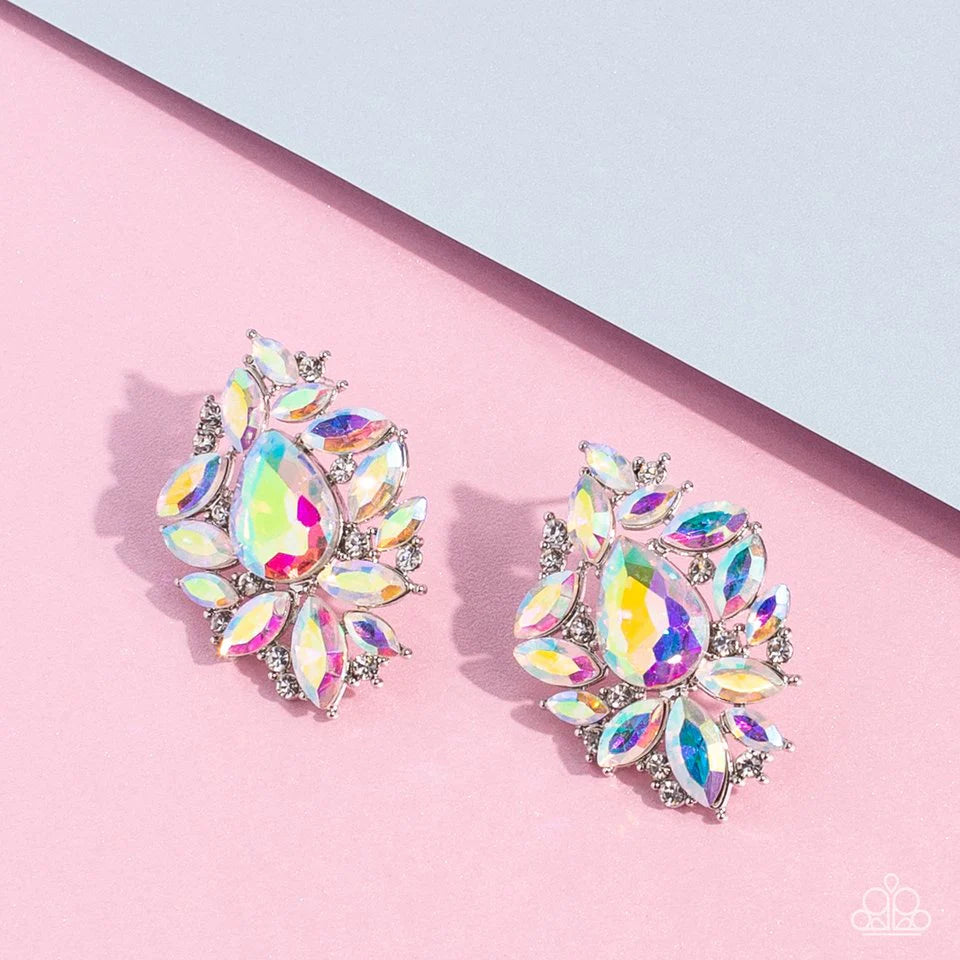 Paparazzi Earring ~ We All Scream for Ice QUEEN - Multi