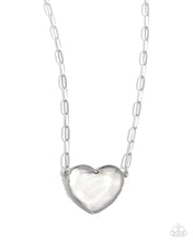 Load image into Gallery viewer, Paparazzi Jewelry  Paparazzi Necklace ~ Seize the Sentiment - White
