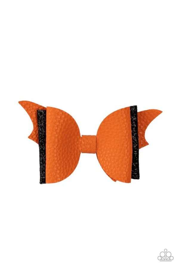 Paparazzi Hair Accessories ~ SPOOK-taculer, SPOOK-taculer - Orange
