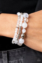 Load image into Gallery viewer, Paparazzi Bracelet ~ Shoreside Stroll - White
