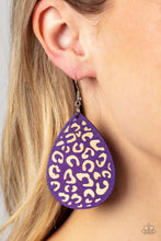 Load image into Gallery viewer, Paparazzi ♥ Suburban Jungle - Purple ♥ Earrings
