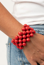 Load image into Gallery viewer, Paparazzi ♥ Tiki Tropicana - Red ♥ Bracelet
