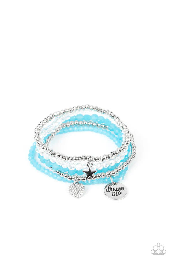 Paparazzi Jewelry  Paparazzi Bracelet ~ Teenage DREAMER - Blue