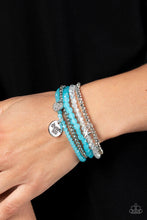 Load image into Gallery viewer, Paparazzi Jewelry  Paparazzi Bracelet ~ Teenage DREAMER - Blue
