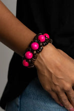 Load image into Gallery viewer, tropical temptation pink bracelet
