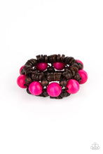 Load image into Gallery viewer, tropical temptation pink bracelet
