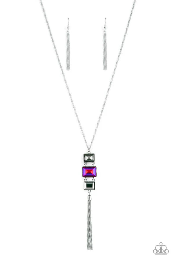 Paparazzi Jewelry  Paparazzi Necklace ~ Uptown Totem - Pink