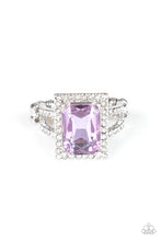 Load image into Gallery viewer, Paparazzi Jewelry  Paparazzi Ring ~ Crown Culture - Purple
